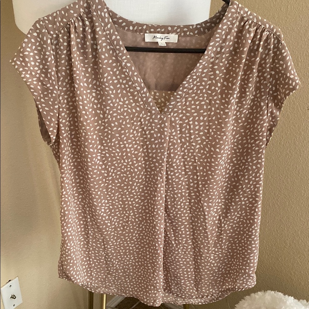 Polka Dot Blouse